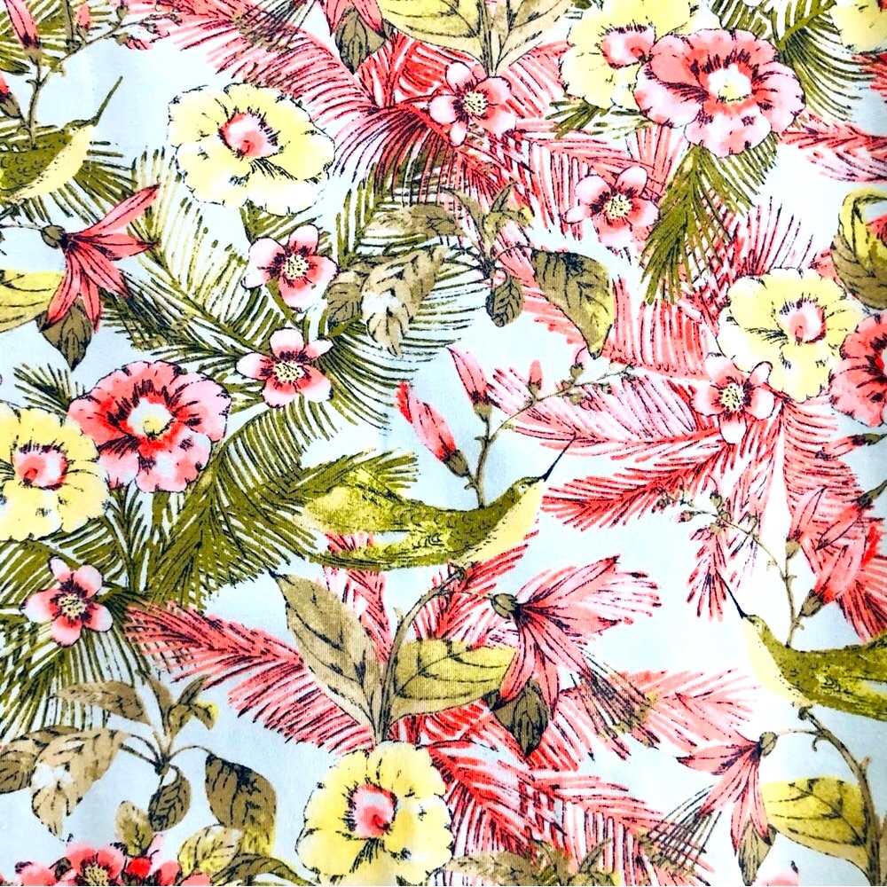 EUC J.Jill print skirt - Picture 3 of 4